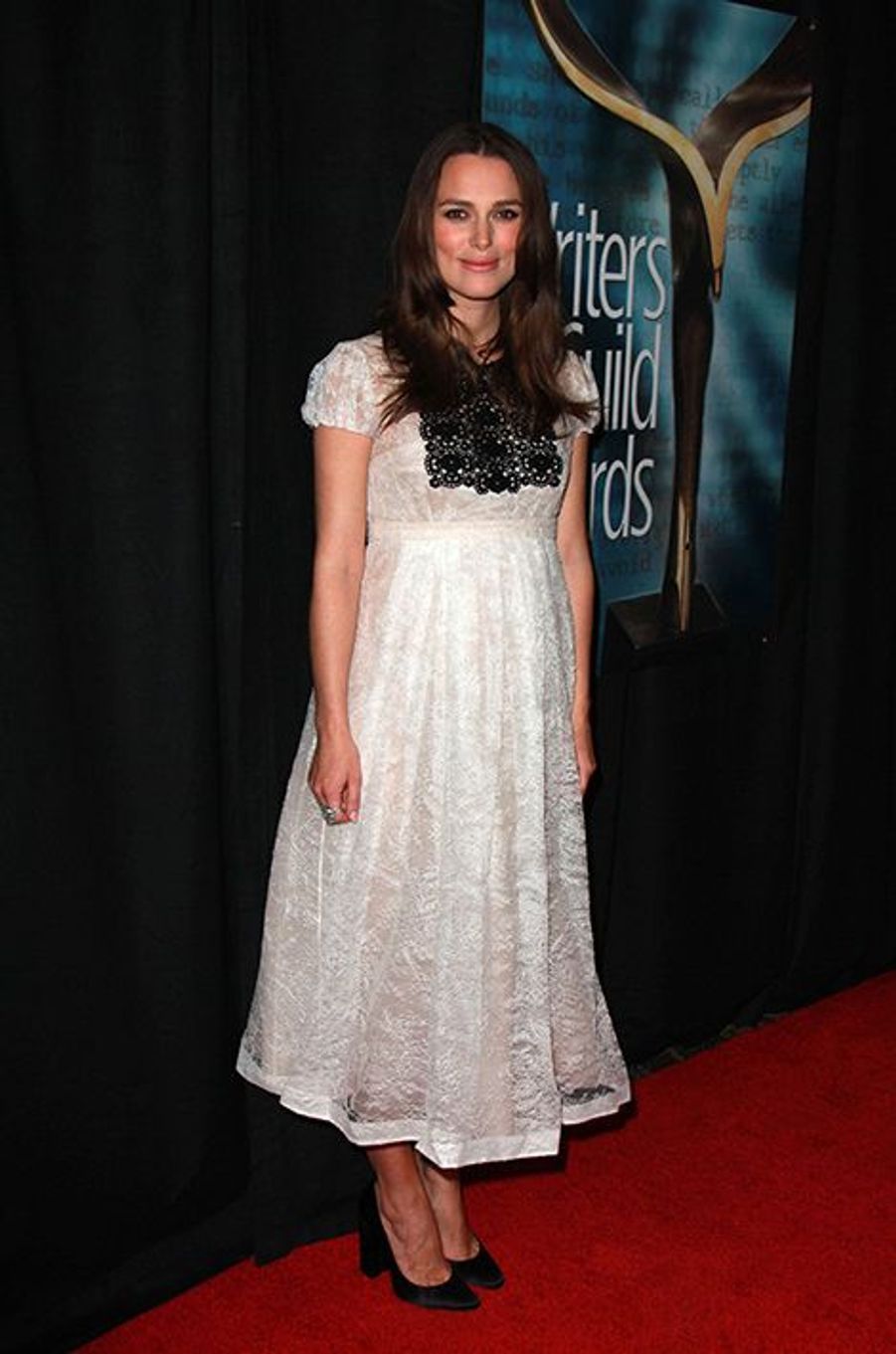 Keira Knightley - Rayonnante future maman aux Writers Guild Awards