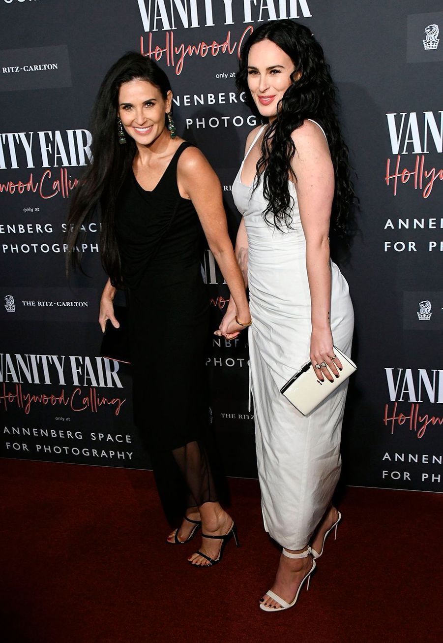 Demi Moore et sa fille Rumer Willis complices sur le tapis rouge