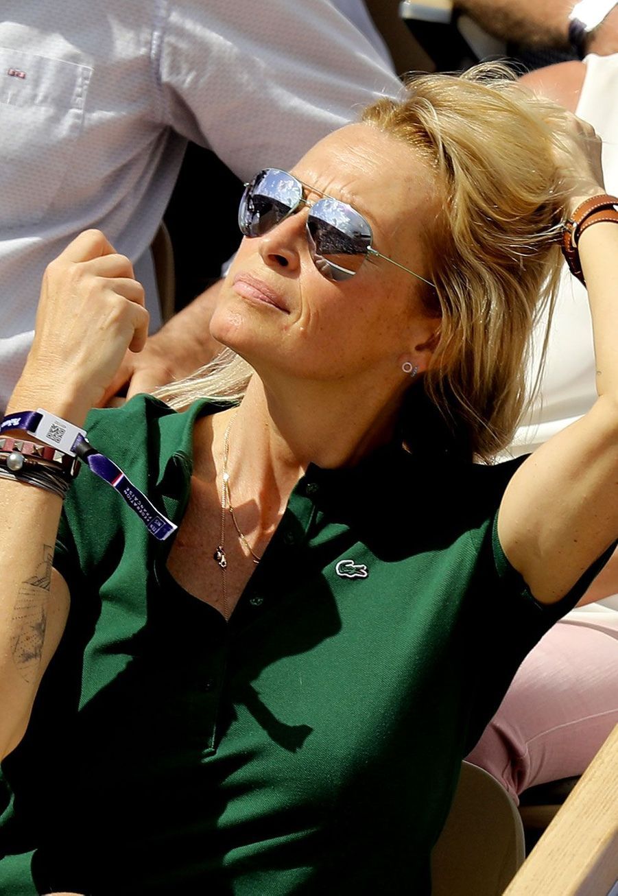 Estelle Lefébure et Ilona Smet, duo mèrefille complice à RolandGarros Estelle Lefébure et Ilona Smet, duo mèrefille complice à RolandGarros