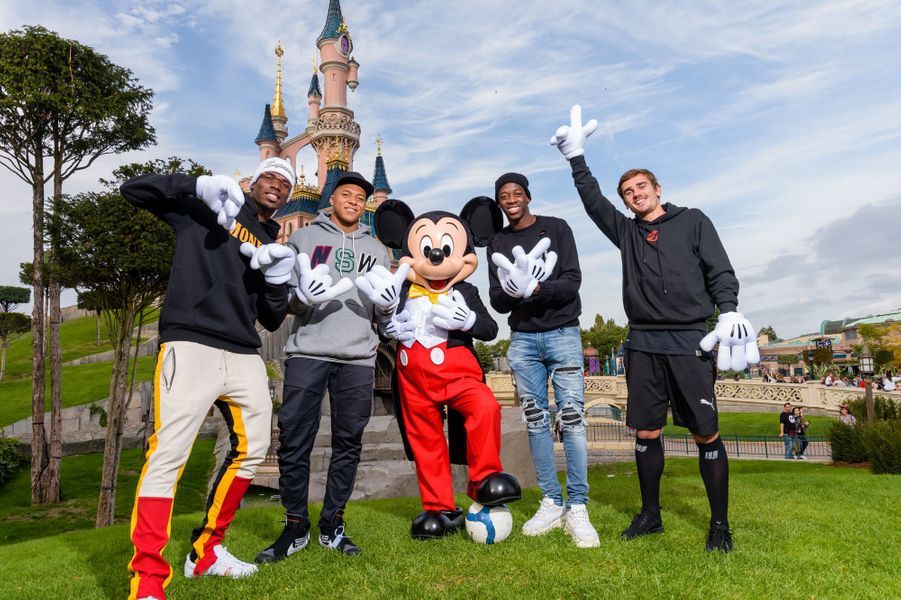 Griezmann, Mbappé, Dembélé et Pogba s'éclatent à ...