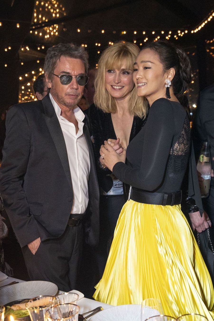 Jean-Michel Jarre fier de sa compagne Gong Li, honorée à Cannes