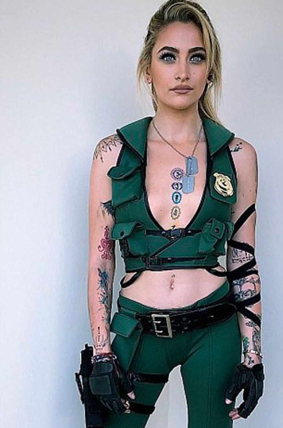 Le cosplay (très) sexy de Paris Jackson au ComicCon