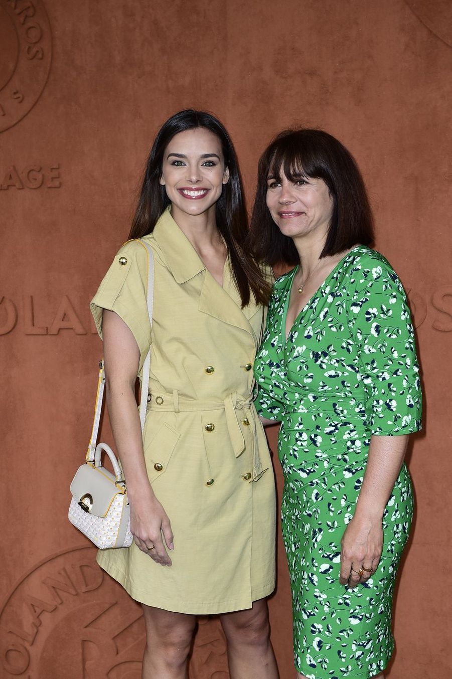Marine Lorphelin, sortie en famille remarquée à Roland-Garros