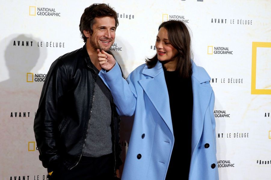 Marion Cotillard et Guillaume deux amoureux à Paris