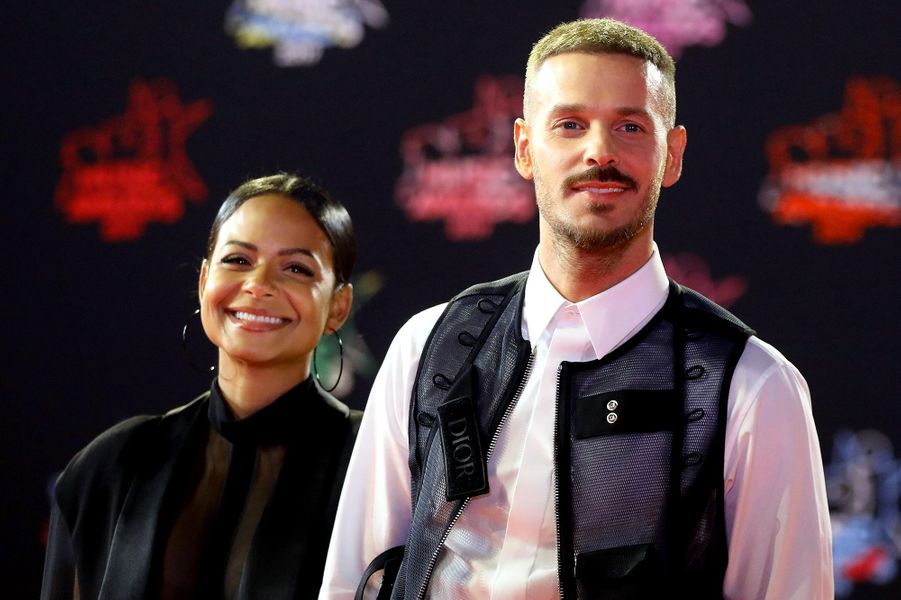 Matt Pokora Et Christina Milian Futurs Parents Radieux Aux Nrj