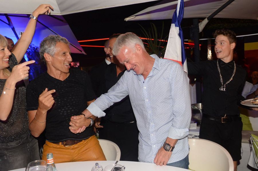 Nagui et Didier Deschamps, leur belle amitié en images
