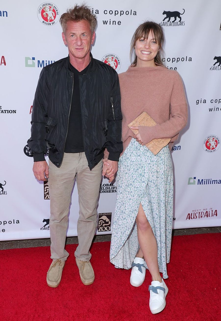 Sean Penn de sortie avec sa jeune compagne, Leila