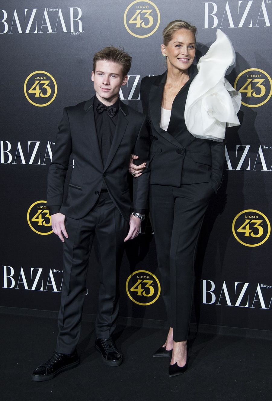 Sharon Stone, sublime pour une soirée mondaine avec son ...