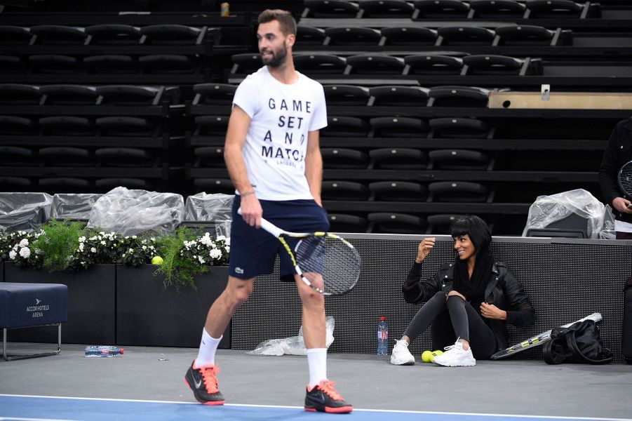 Shy'm aux premières loges - Benoît Paire triomphe aux BNP ...