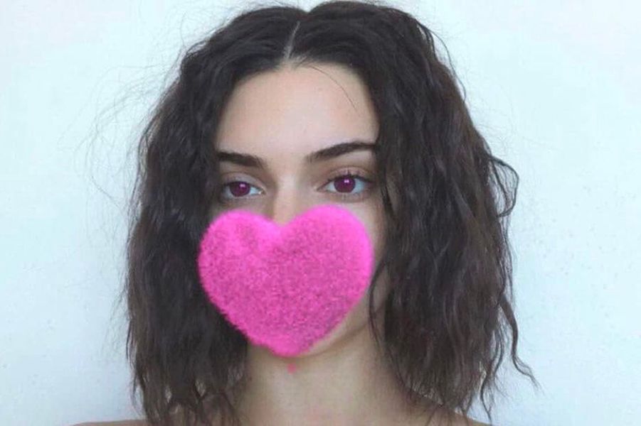 Stars sans maquillage Kendall Jenner avant / après
