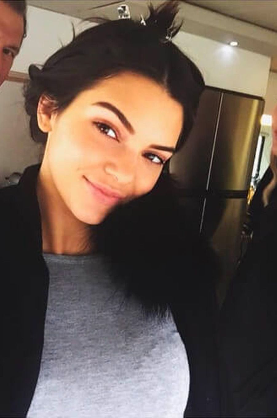 Stars sans maquillage Kendall Jenner avant / après