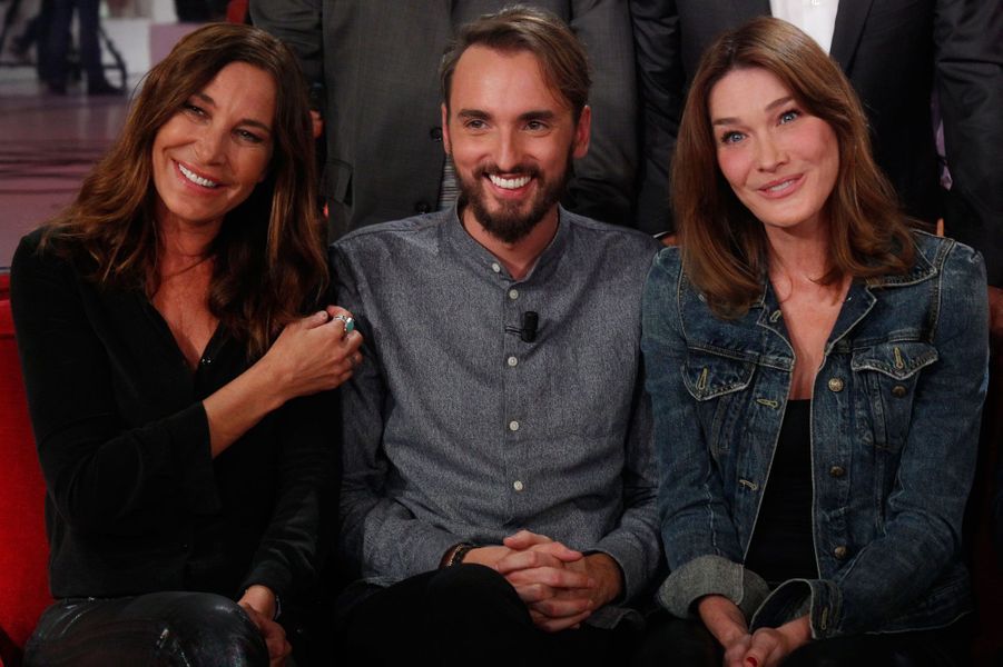 Christophe Willem Compagnon Dans "Vivement dimanche" - Christophe Willem sur le canapé rouge de Drucker