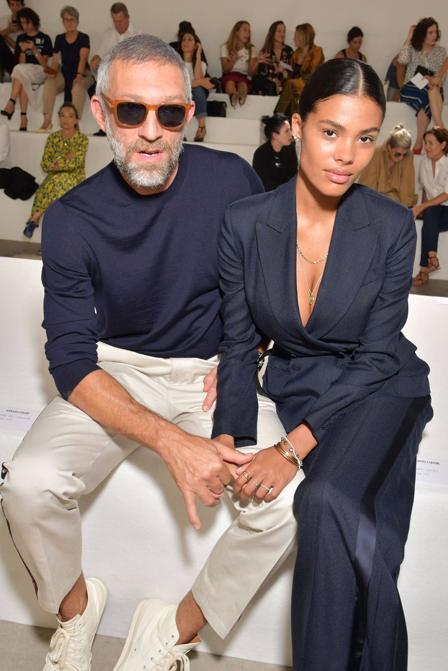 Vincent Cassel et Tina Kunakey, une histoire d'amour et de complicité