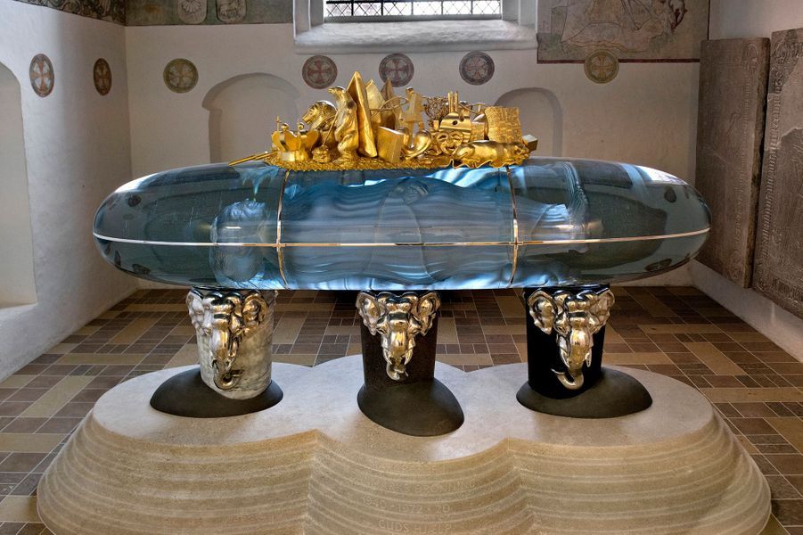 Le spectaculaire tombeau de la reine Margrethe II de Danemark est