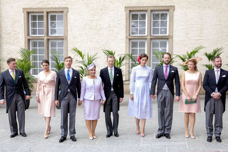 Les trois princesses du Luxembourg très en beauté pour la ...