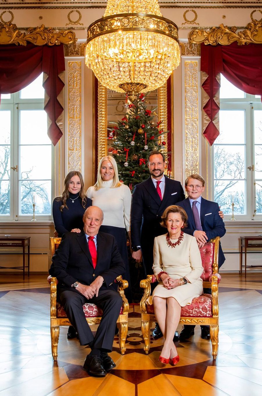 Famille Royale De Norvege Arbre Genealogique Les belles photos de Noël de la famille royale de Norvège
