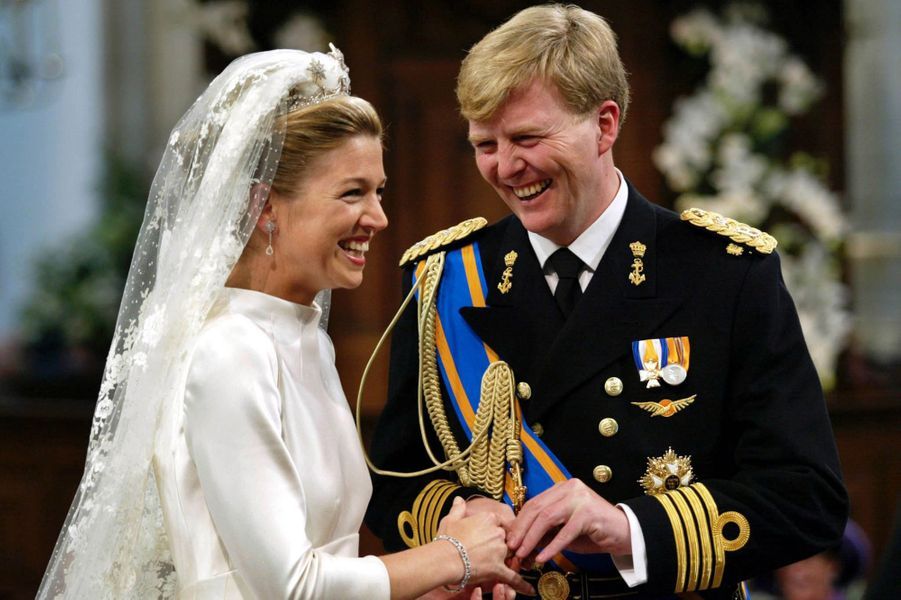 Maxima Des Pays-bas Mariage Au mariage de Maxima Zorreguieta et de Willem-Alexander des Pays-Bas
