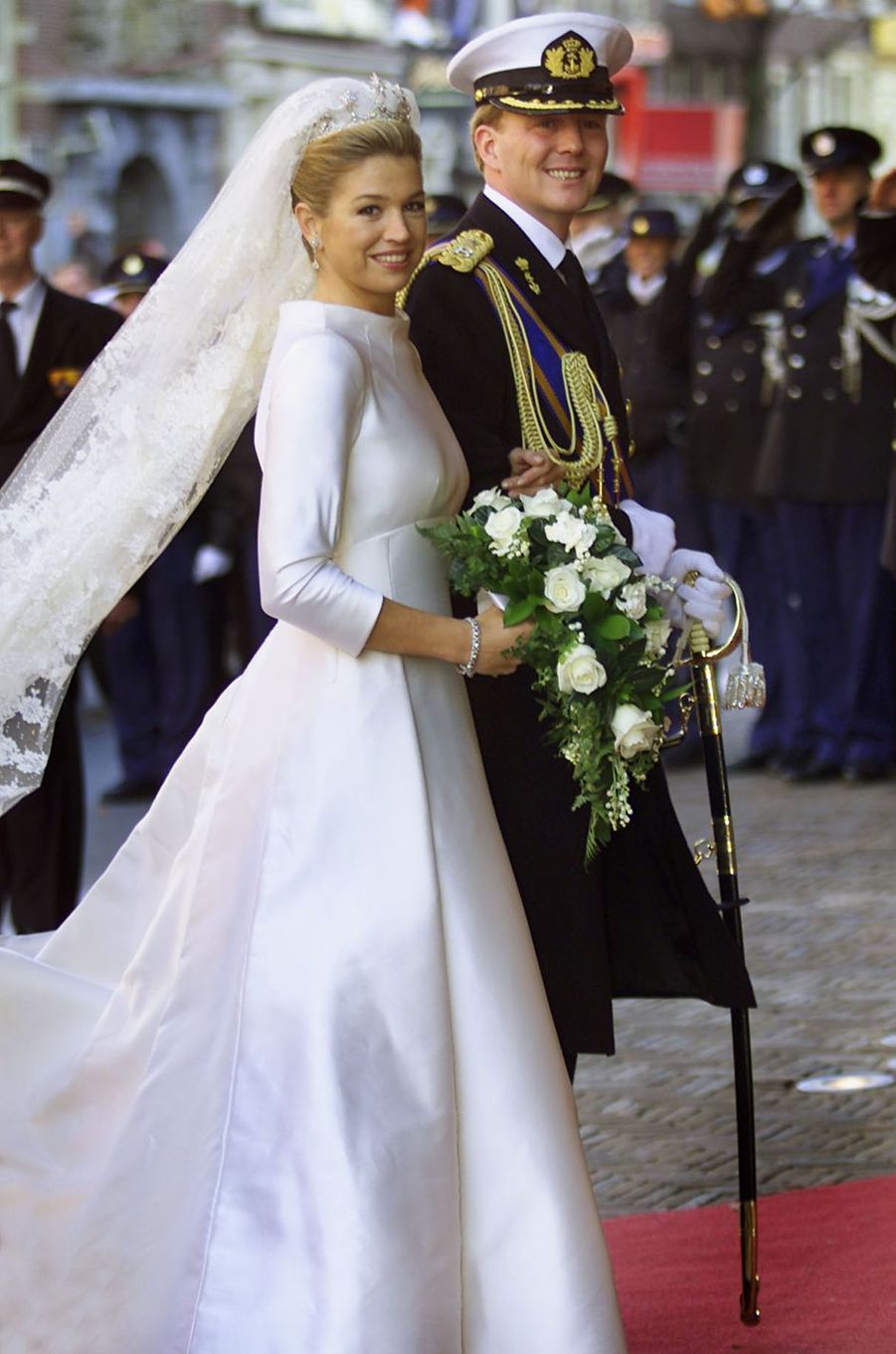 Maxima Des Pays-bas Mariage Au mariage de Maxima Zorreguieta et de Willem-Alexander des Pays-Bas