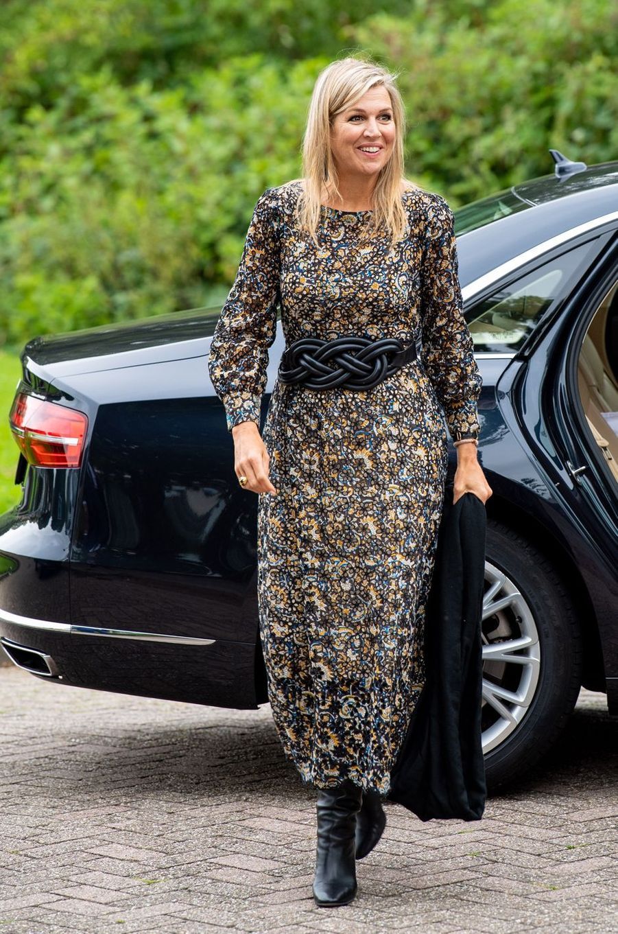 Maxima Des Pays Bas Instagram La reine Maxima des Pays-Bas automnale dans une nouvelle robe d’une