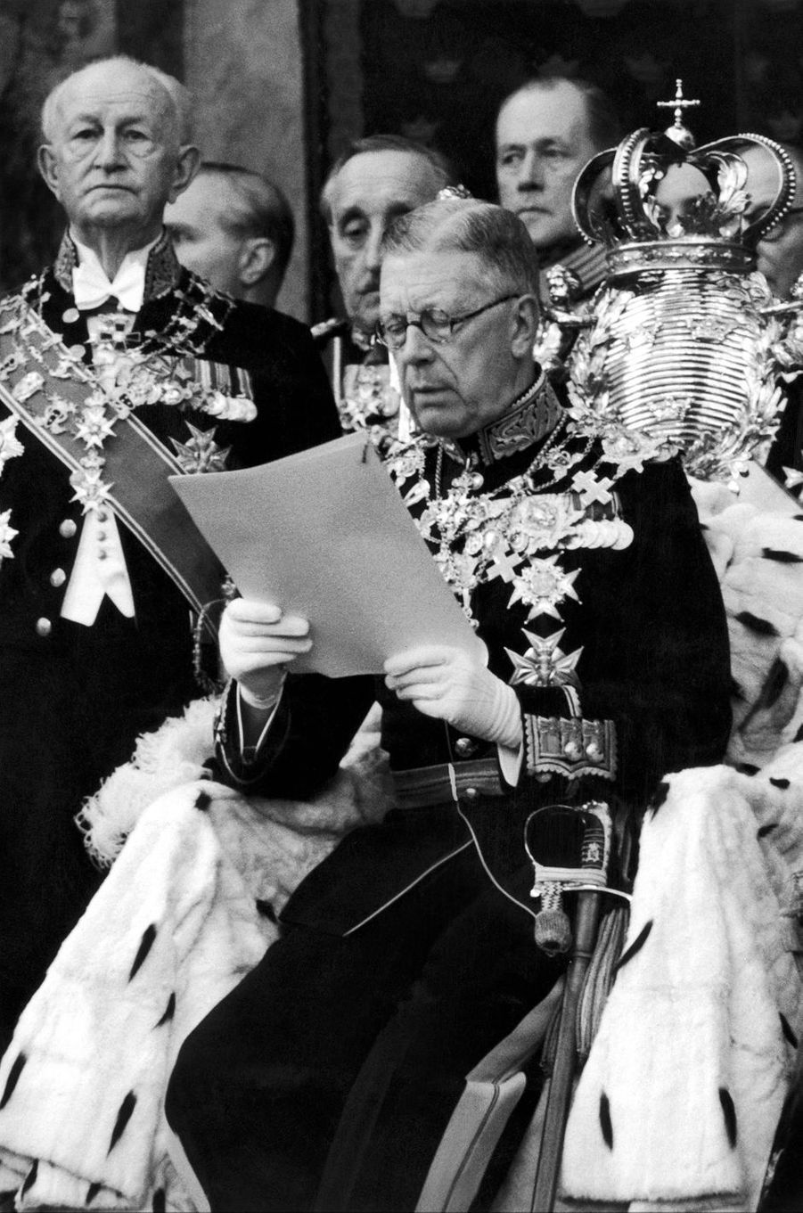 Il y a 45 ans disparaissait le roi Gustaf VI Adolf de Suède Il y a 45 ans disparaissait le roi Gustaf VI Adolf de Suède