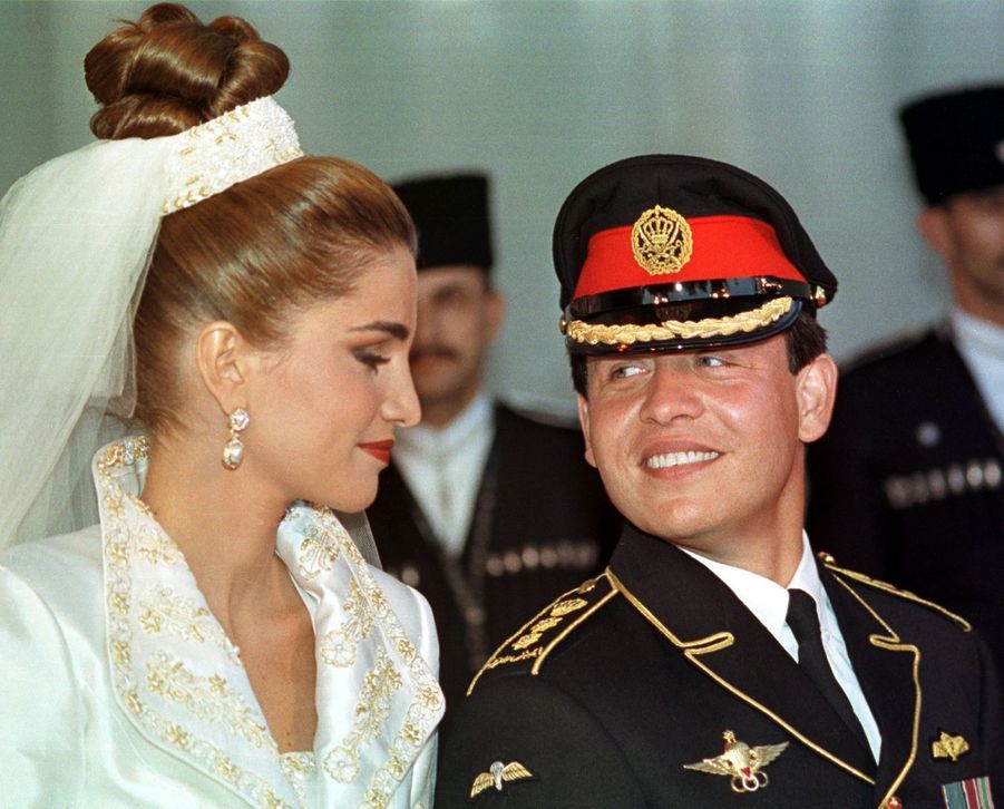 Il y a 25 ans Rania AlYassin épousait le prince Abdallah de Jordanie
