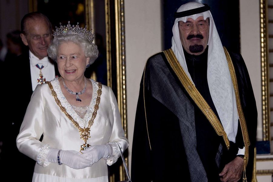 Le Roi Hassan 2 Et La Reine Elisabeth Photos – décès du roi Abdallah - Quand le roi Abdallah rencontrait ses