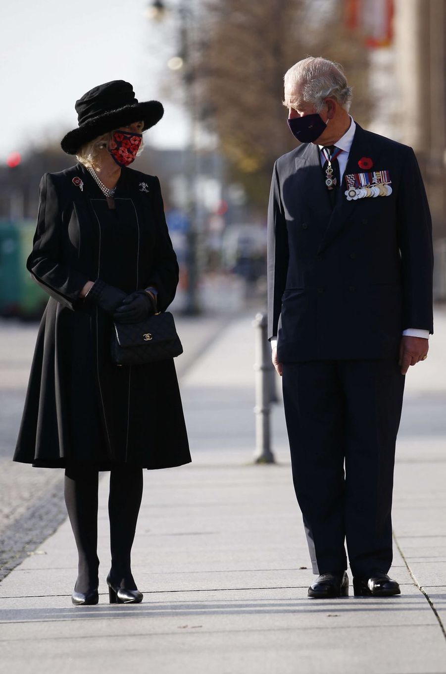 Duchesse de Cornouailles Camilla et prince Charles, retour ...