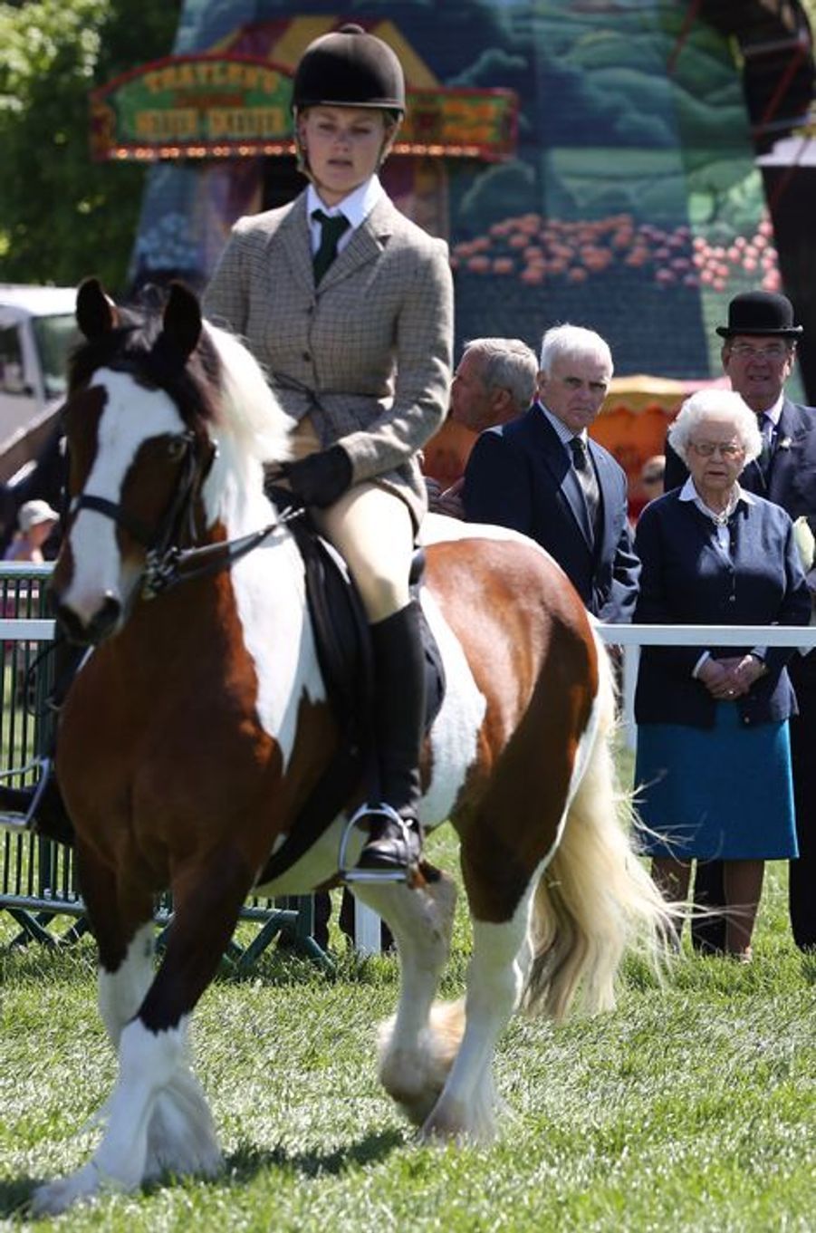 Famille royale britannique en photos Elizabeth au naturel pour ses