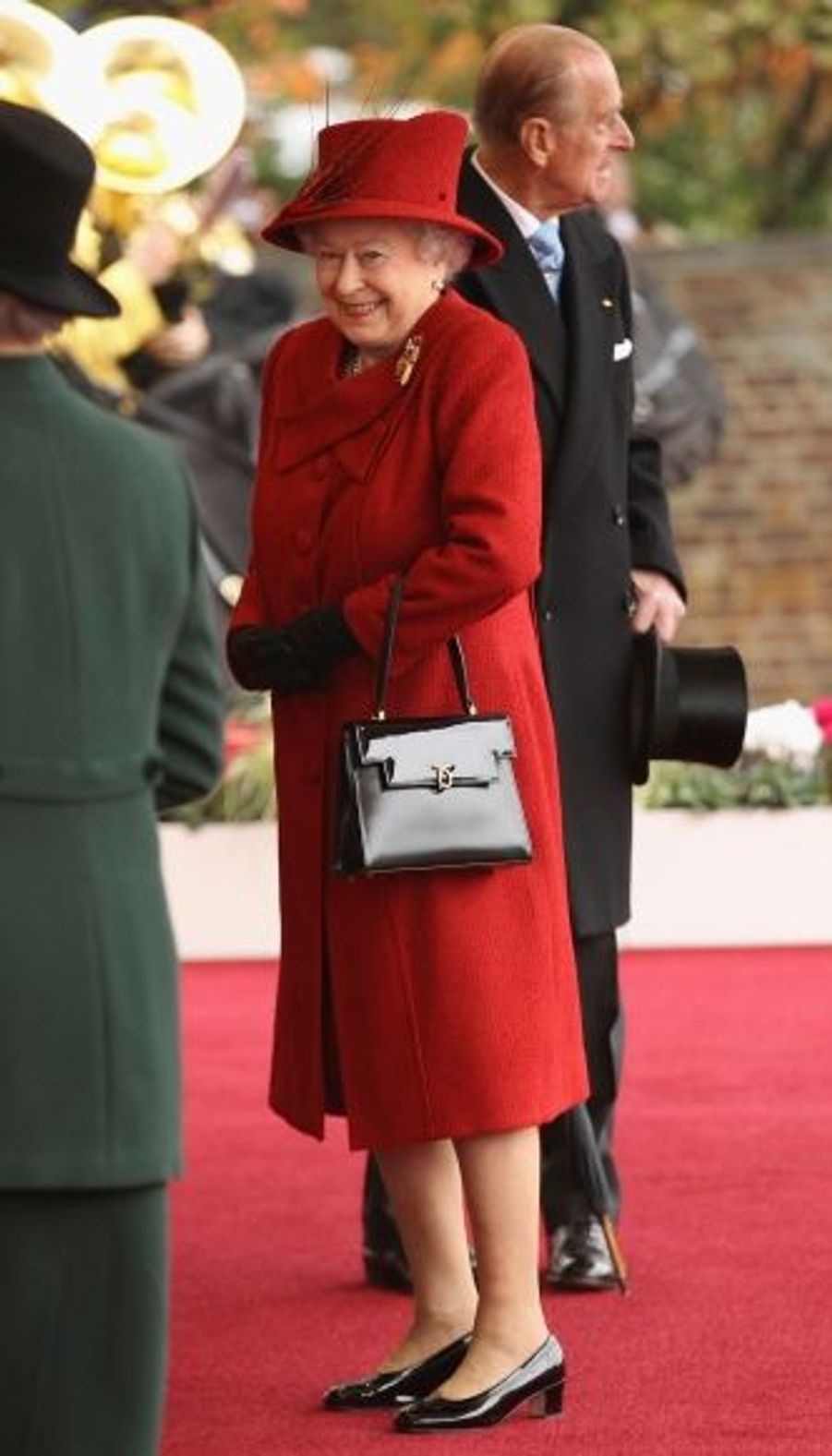 La Reine Elisabeth reçoit l'émir du Qatar