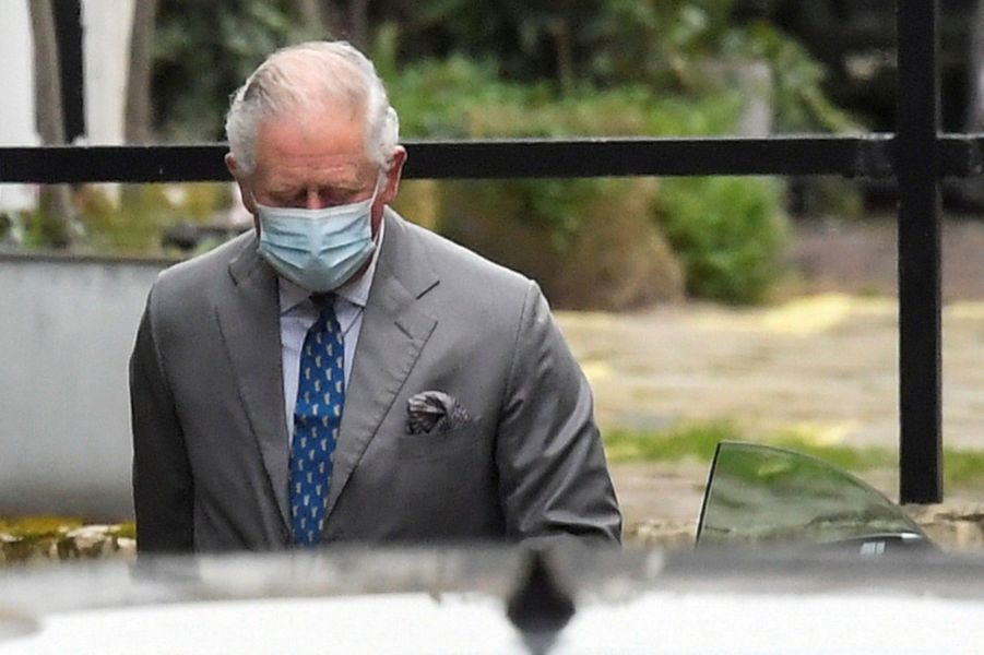 Le prince Charles rend visite à son père, le prince Philip ...