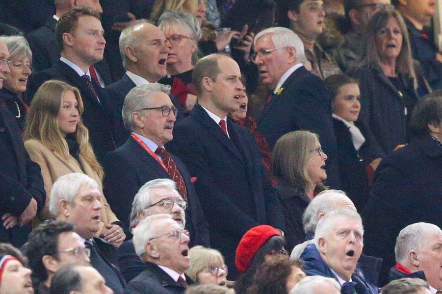 Le prince William à Cardiff pour la victoire des Bleus ...