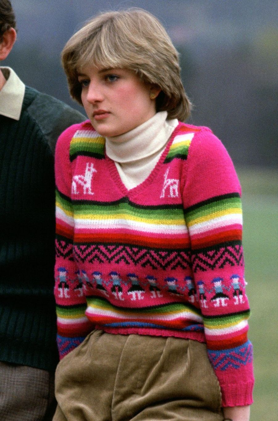 Royal Style - Quand Lady Diana était tendance dans ses pull-overs à motifs