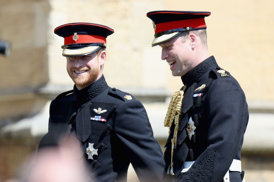 Le prince Harry et le prince William