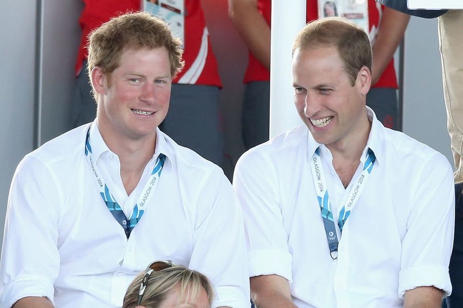 Le prince Harry et le prince William