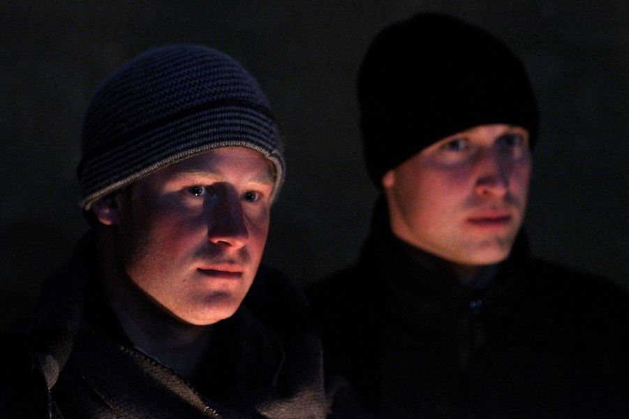 Le prince Harry et le prince William