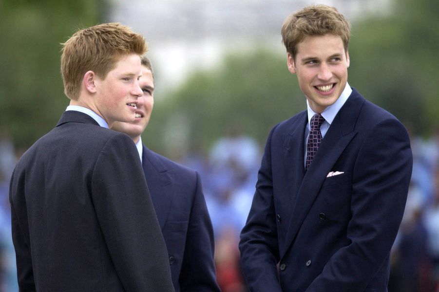 Le prince Harry et le prince William