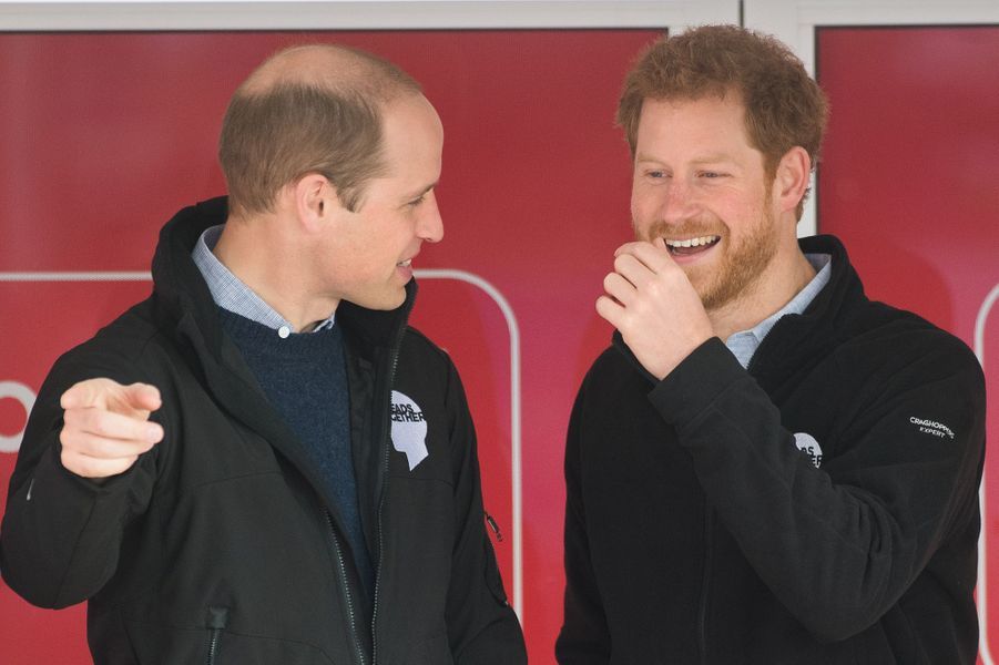 Le prince William et le prince Harry