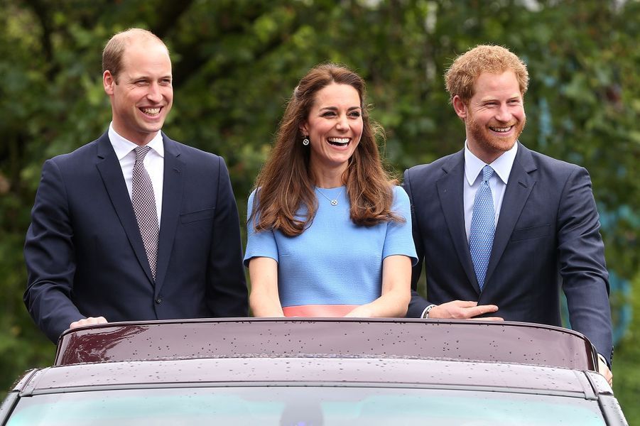 Le prince William et le prince Harry