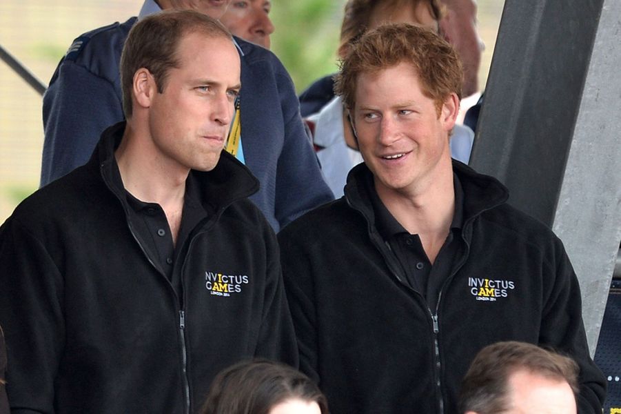 Le prince William et le prince Harry