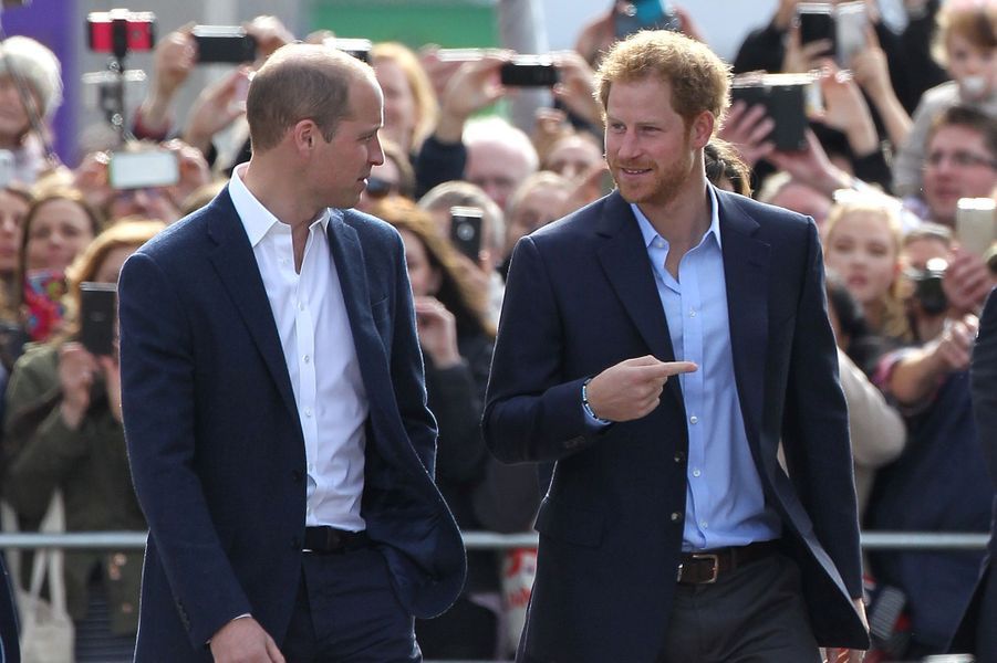 Le prince William et le prince Harry