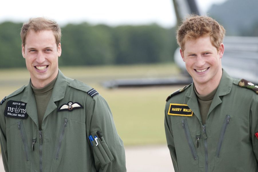 Le prince William et le prince Harry