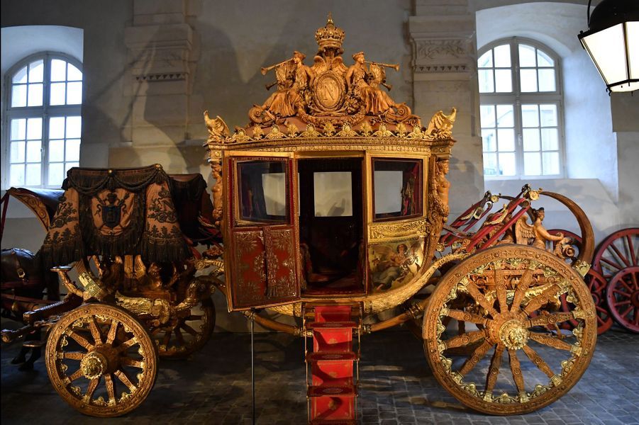 Versailles le carrosse du sacre de Charles X en photos