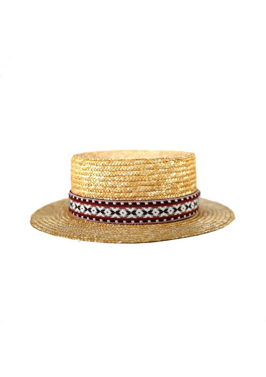 Faux Equipage Chapeau De Paille
