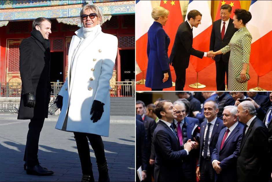 Emmanuel Et Brigitte Macron En Chine Deuxieme Jour En Images