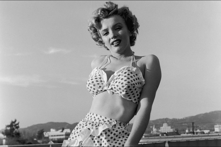 marilyn monroe polka dot