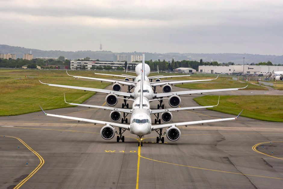 50 Ans D Airbus Fete A Toulouse Pour L Anniversaire De L Avionneur