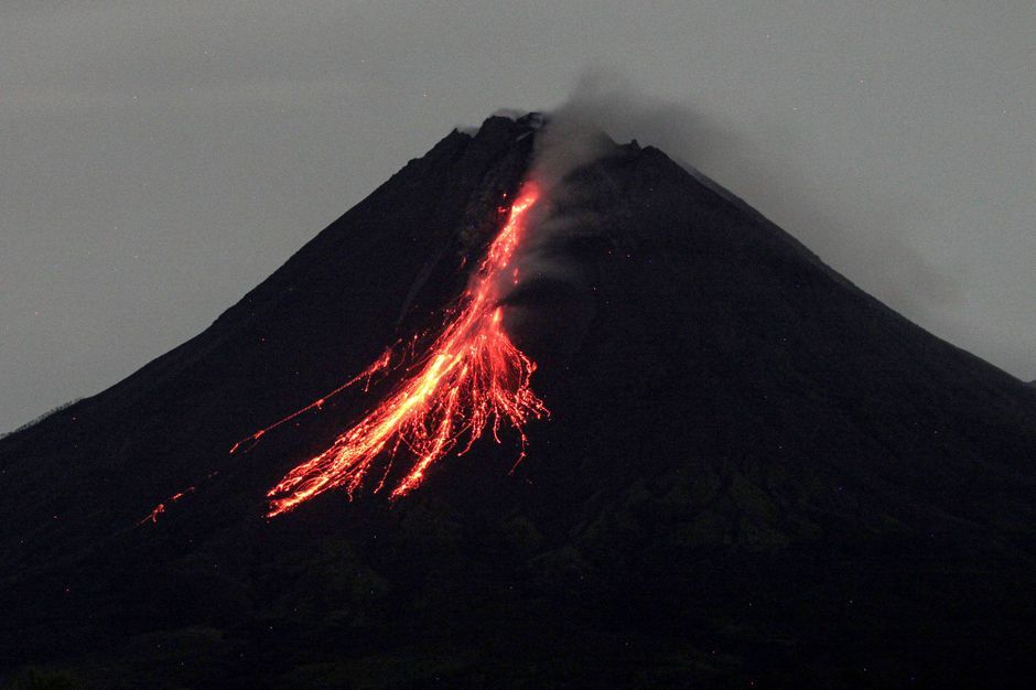 Le volcan  Merapi  se r veille en Indon sie