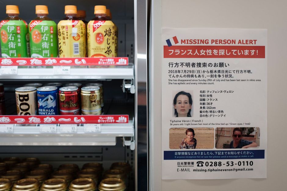 Au Japon Les Recherches Pour Tiphaine Veron S Intensifient