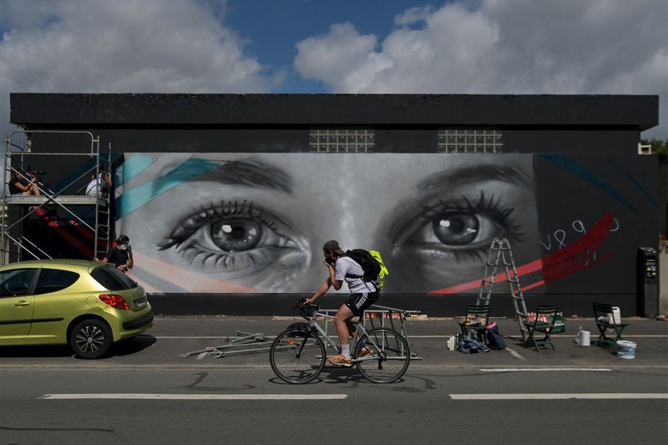 Poitiers inaugure une fresque de Tiphaine Véron, disparue ...