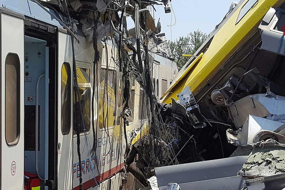 Accident Train Paris Rouen Aujourd Hui Dramatique accident de train en Italie